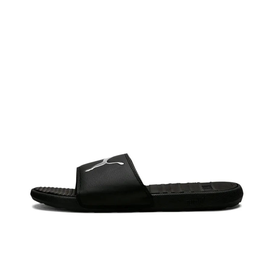 PUMA Cool Cat Sport Slippers Black/Silver