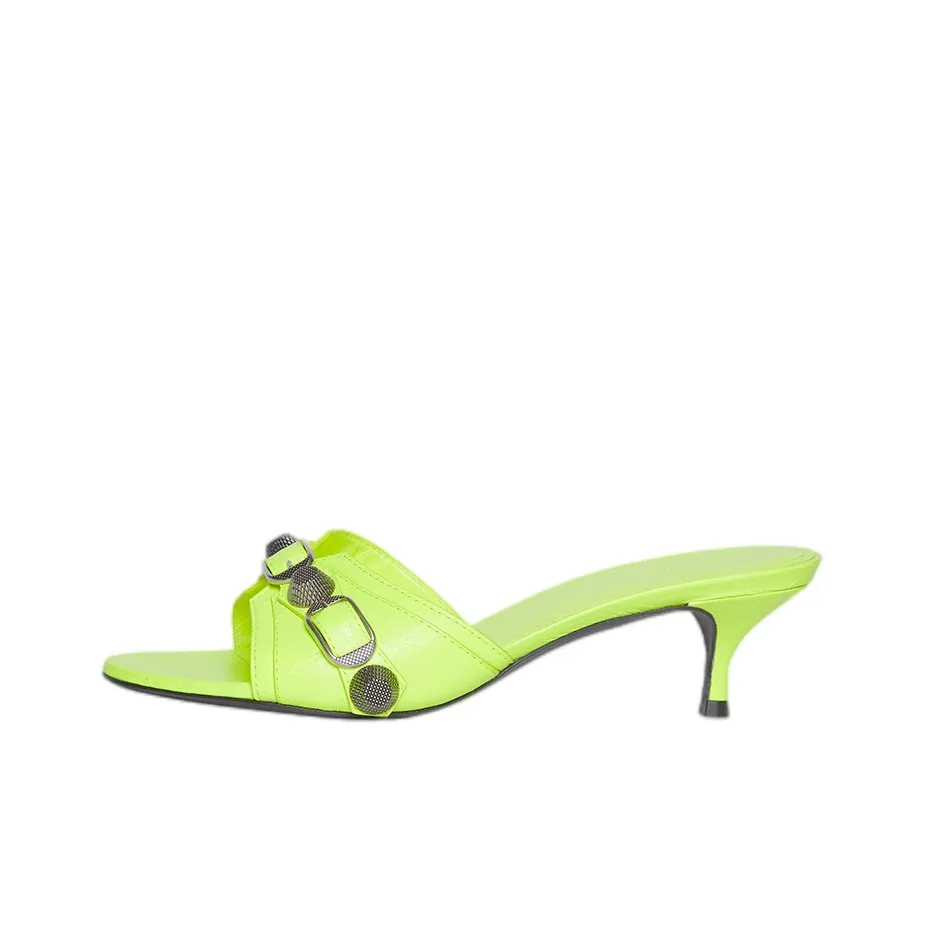 Balenciaga Cagole Стильные Сандалии Женские Светло-Зеленые