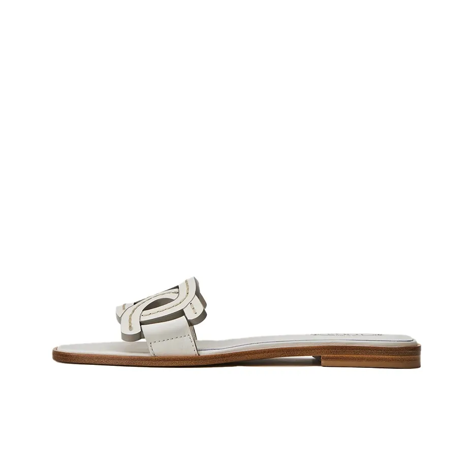 TOD'S Slide Slippers Women's White