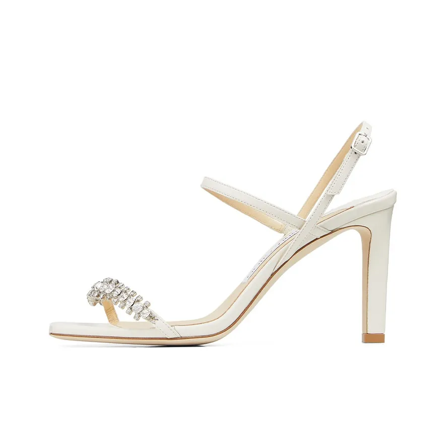 Jimmy Choo Pre-Owned Meira 85mm Leather Sandals