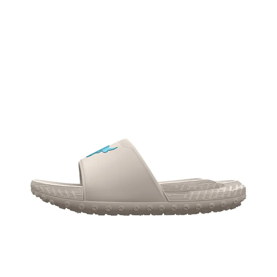 Under Armour Project Rock 3 Slide 'Grey Matter Blue Surf'