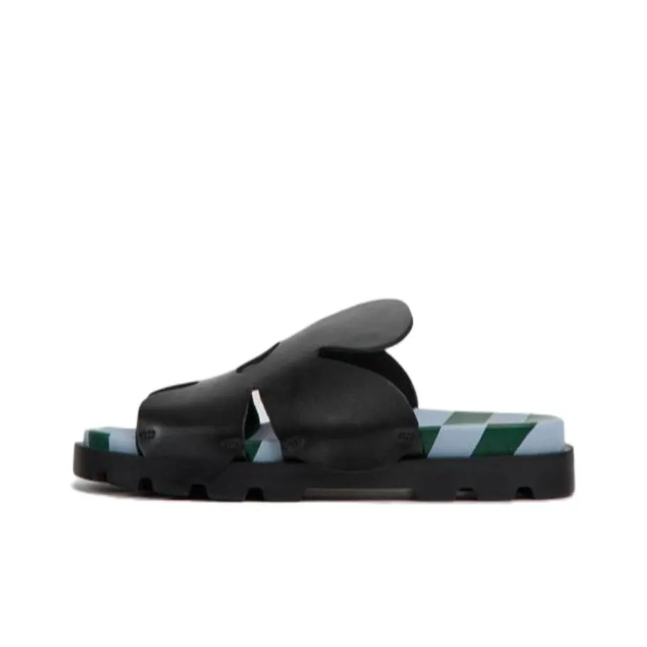 CAMPER Twins Floral-detail Leather Sandals