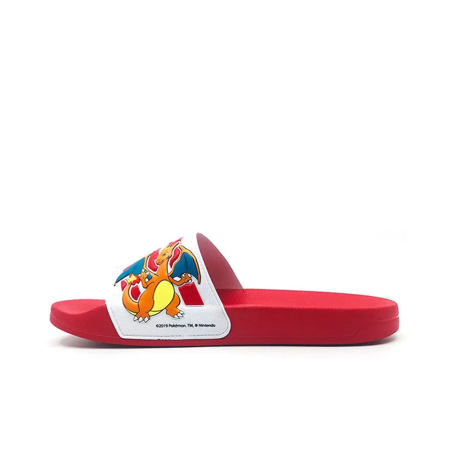 Adidas Pokmon X Adidas Neo Adilette Shower Red Shoe Unisex 'Red White'