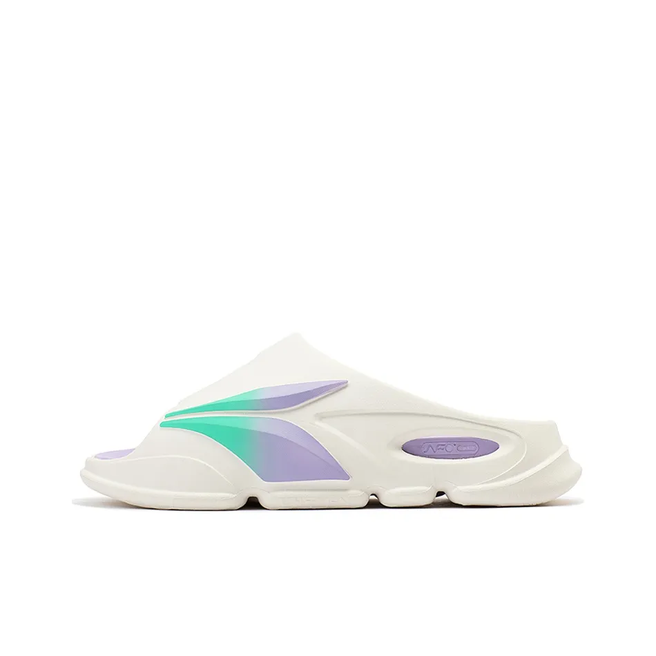 361° Flying Standard Тихий Шлепанцы Мужской Белый Фиолетовый