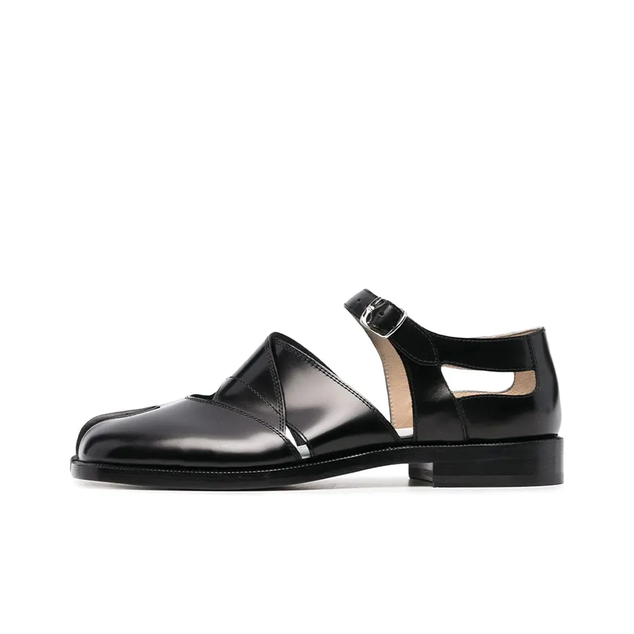 Maison Margiela Tabi Cut out Leather Sandals Women's