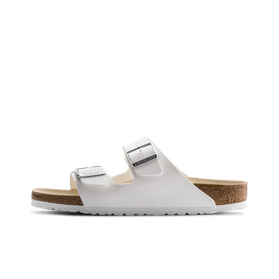 Birkenstock Arizona Birko Flor 'White'