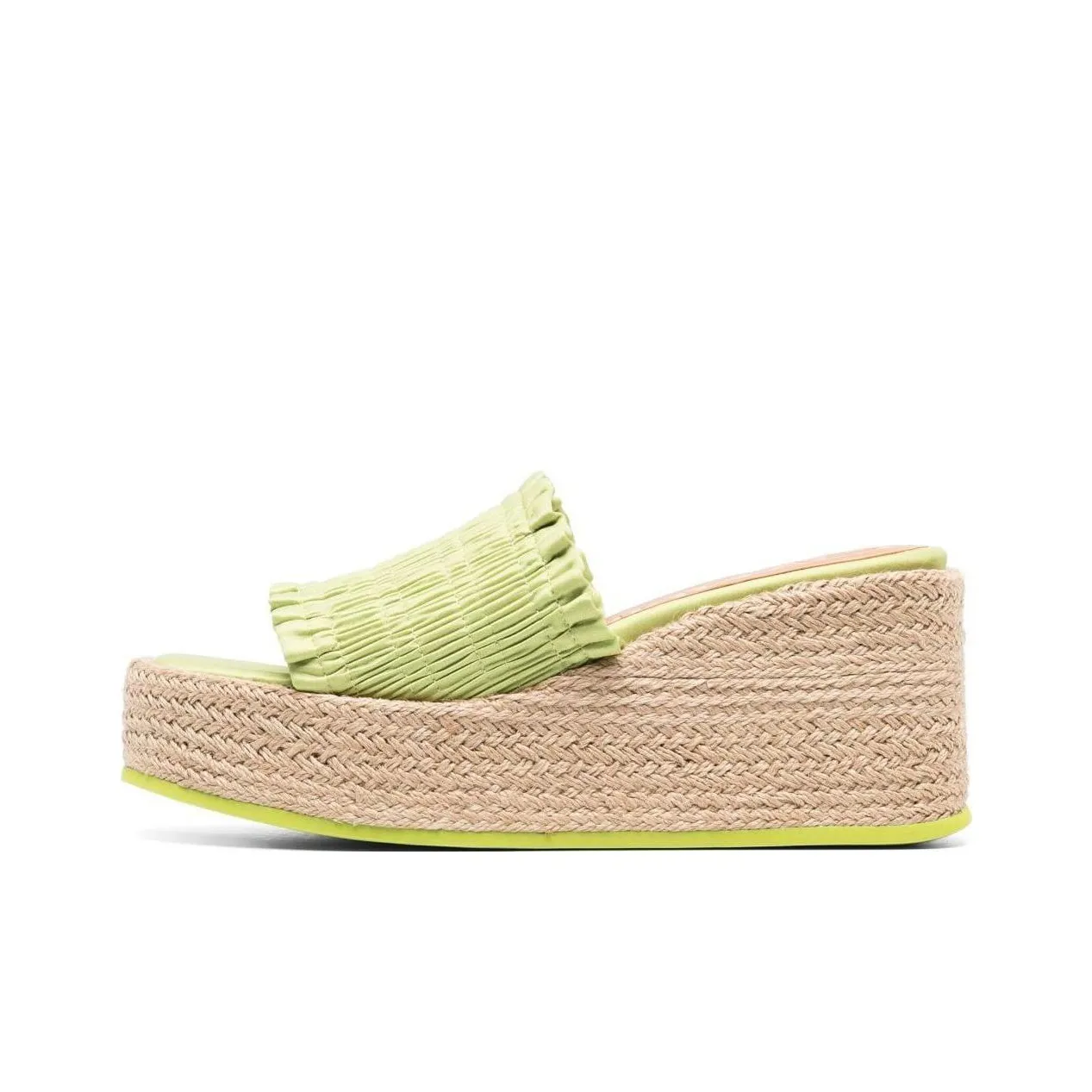 GANNI Smock Espadrille Wedge Sandals