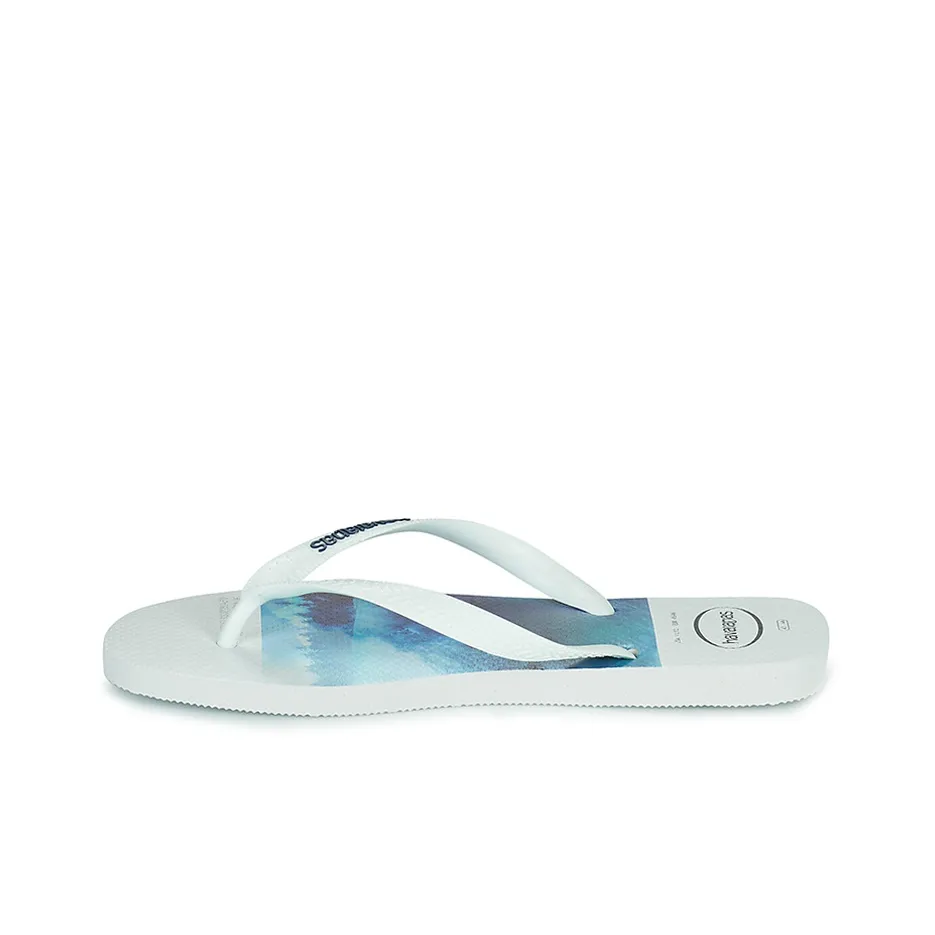 Havaianas Стильные Сандалии Мужские Белые и Синие