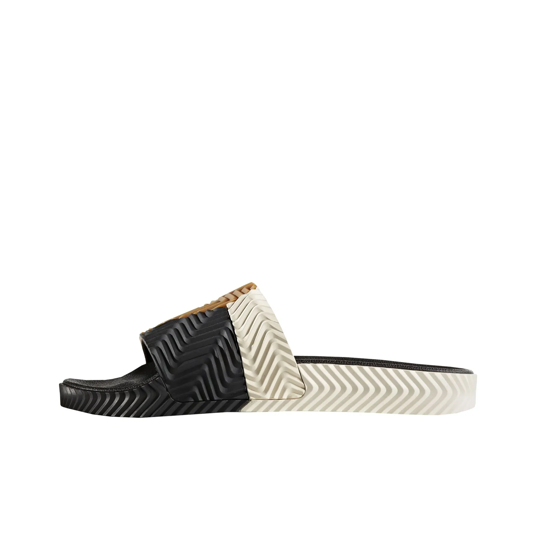 Adidas Originals Резина Slippers Unisex Черный Белый