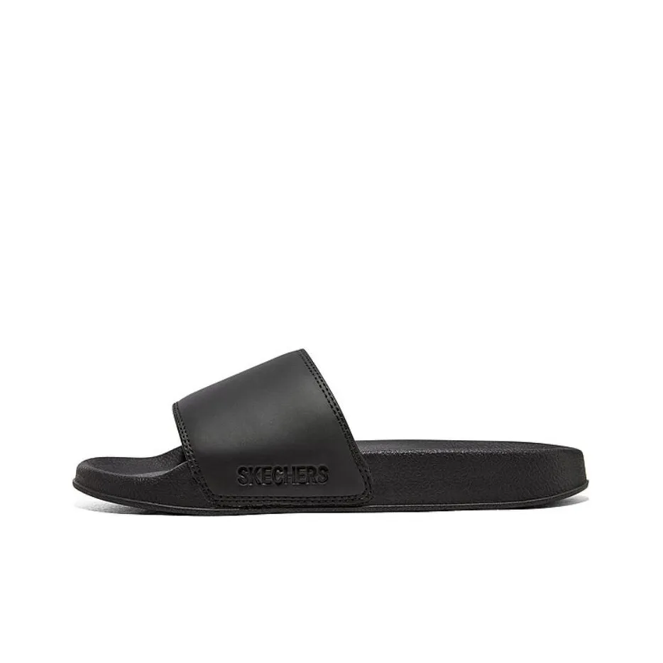 Skechers Cali Side Lines 2 EVA Casual Slippers Women's Black