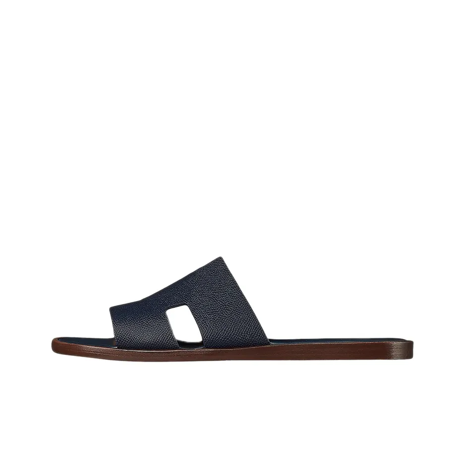 HERMES Izmir Sandals Black