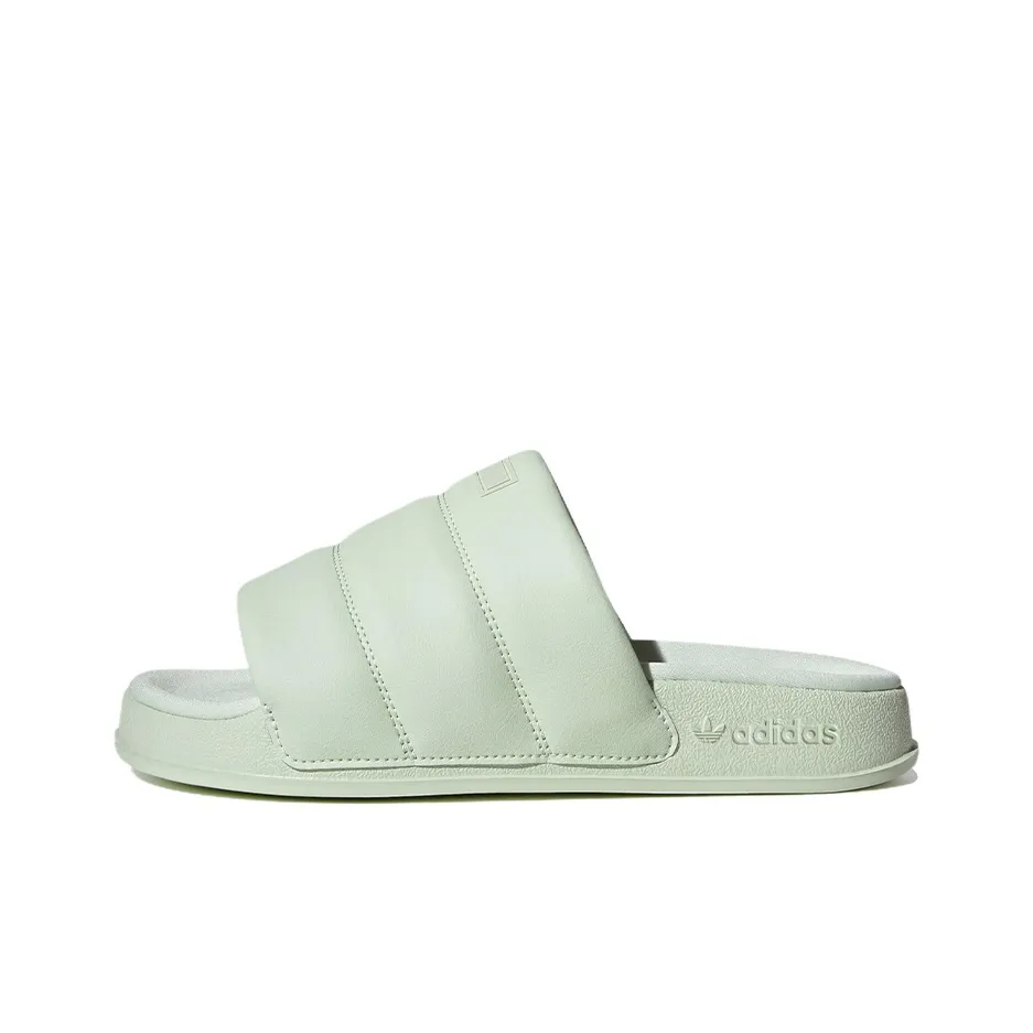 adidas originals Adilette Abrasion Resistant Слипоны Женские Светло-зеленый