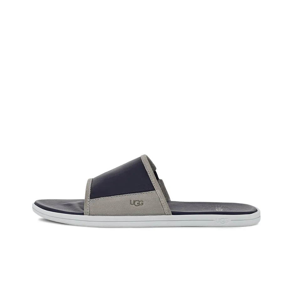 UGG Rubber Sole Slide Slippers Men's Dark Blue