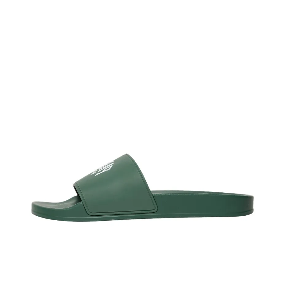 Balenciaga Paris Stylish Sandals Men's Green Баленсиага Париж Стильные Сандалии Мужские Зеленые