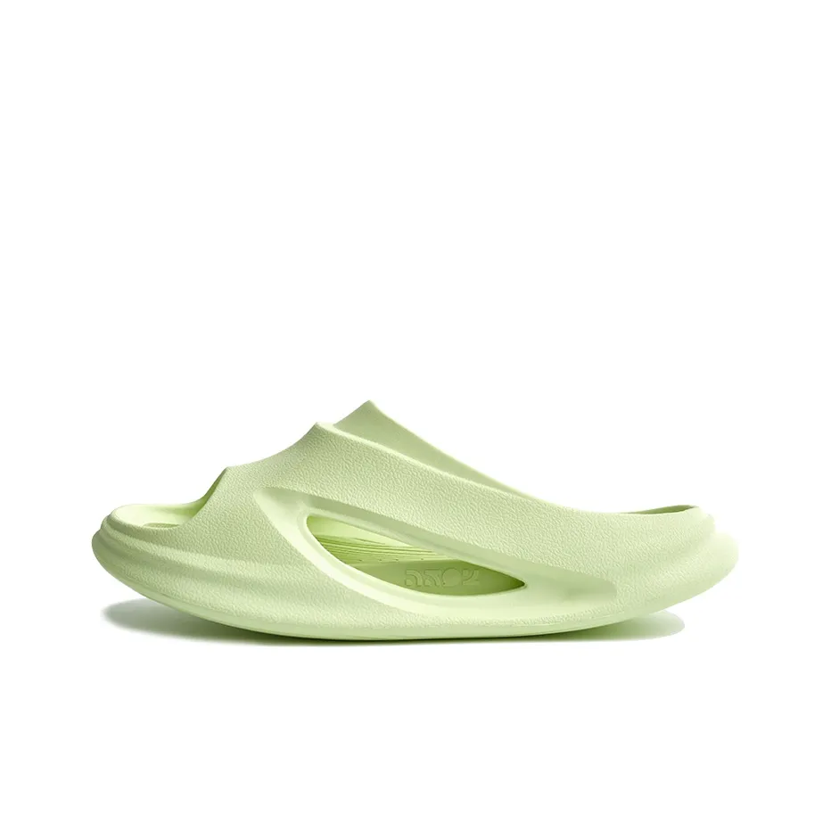 0592 ЭВА Скелет Спортивные тапочки Унисекс Banana Green