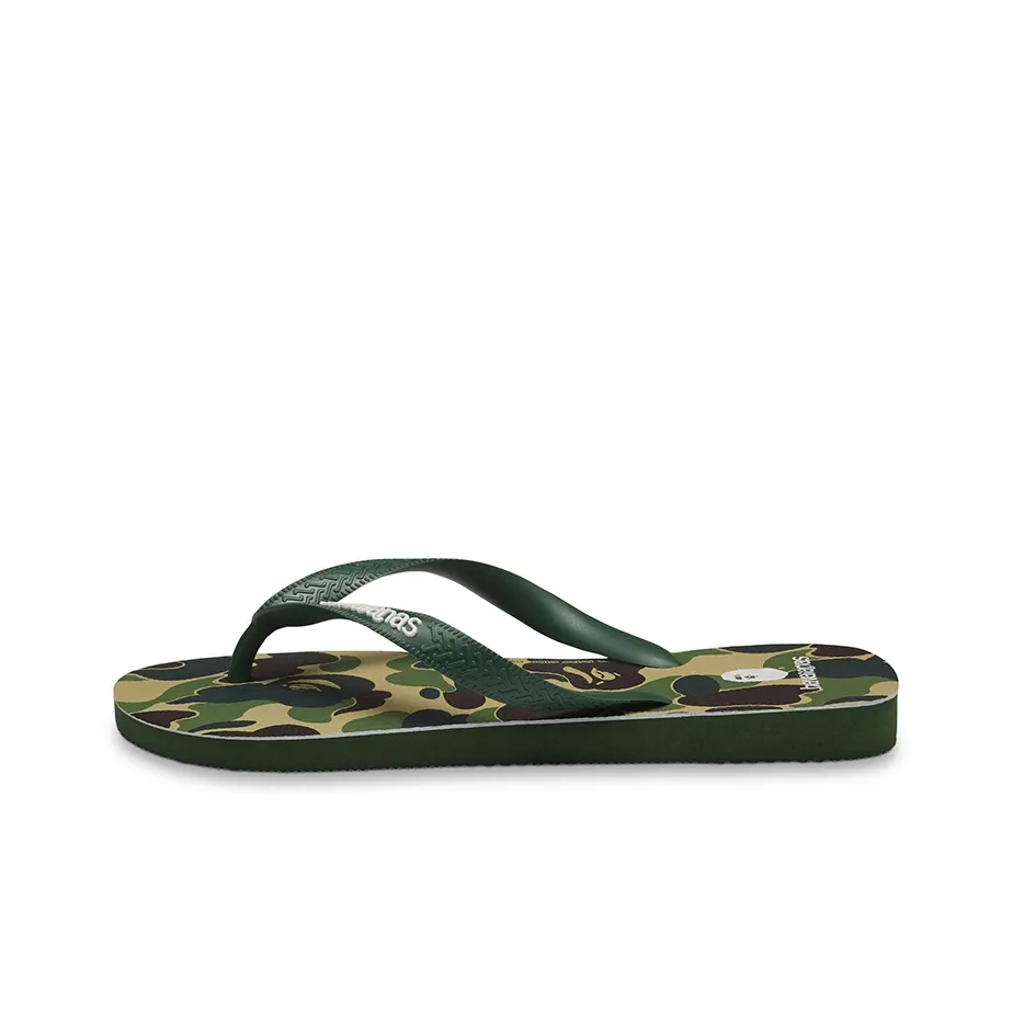 BAPE A Bathing Ape Havaianas Green Camo