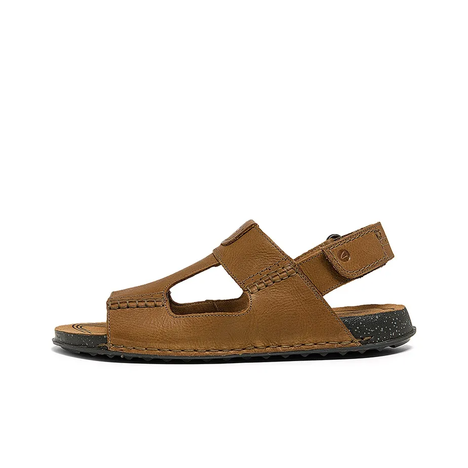 Clarks Beach Sandals Men's Dark Umber