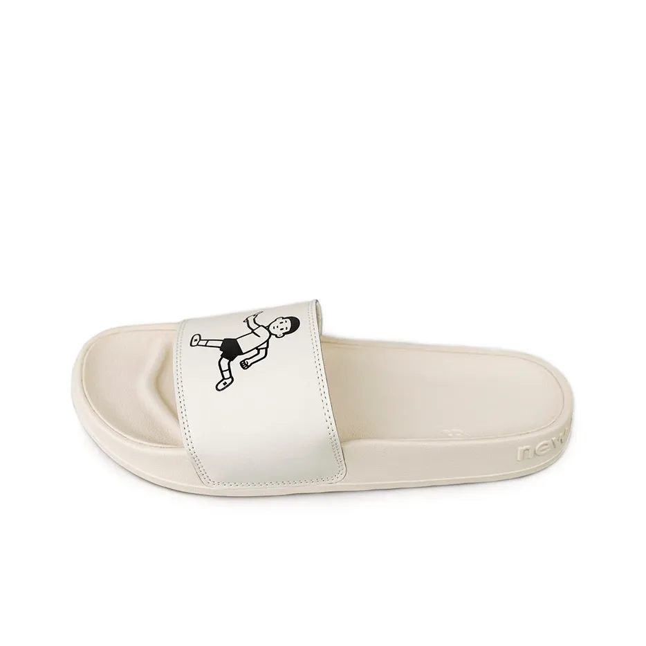New Balance X Noritake Creamy White Slippers