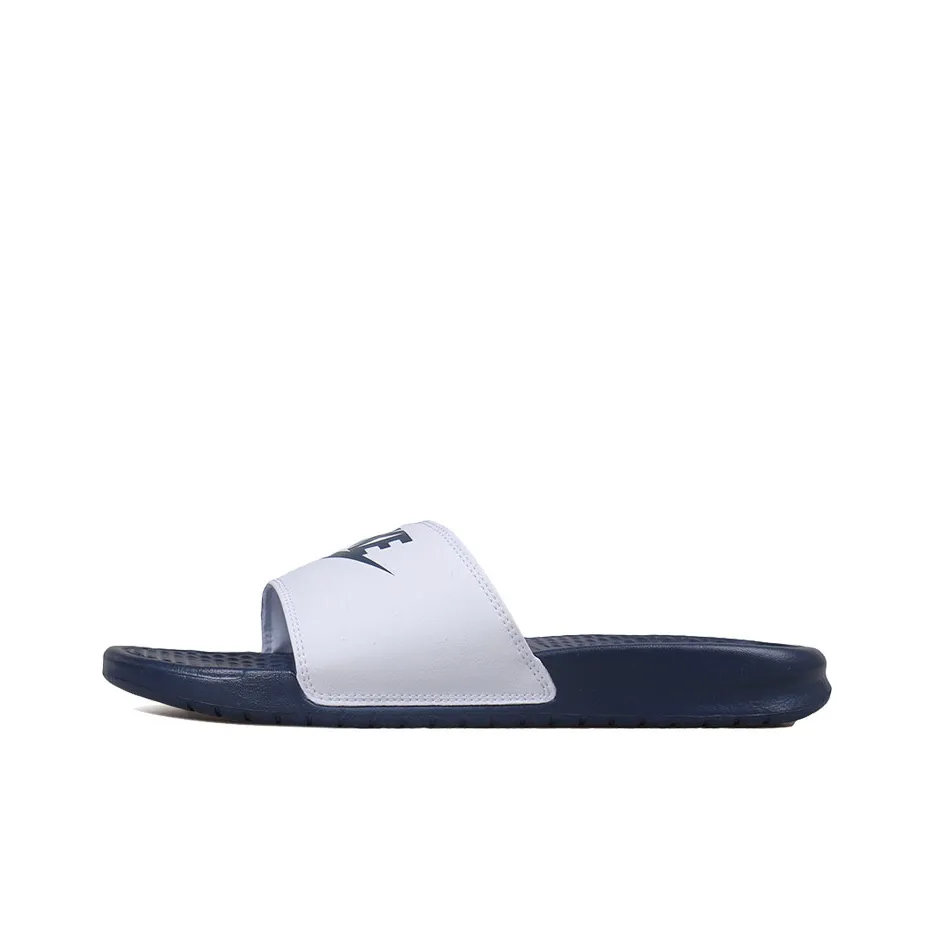 Nike Benassi Jdi Mismatch Navy/White