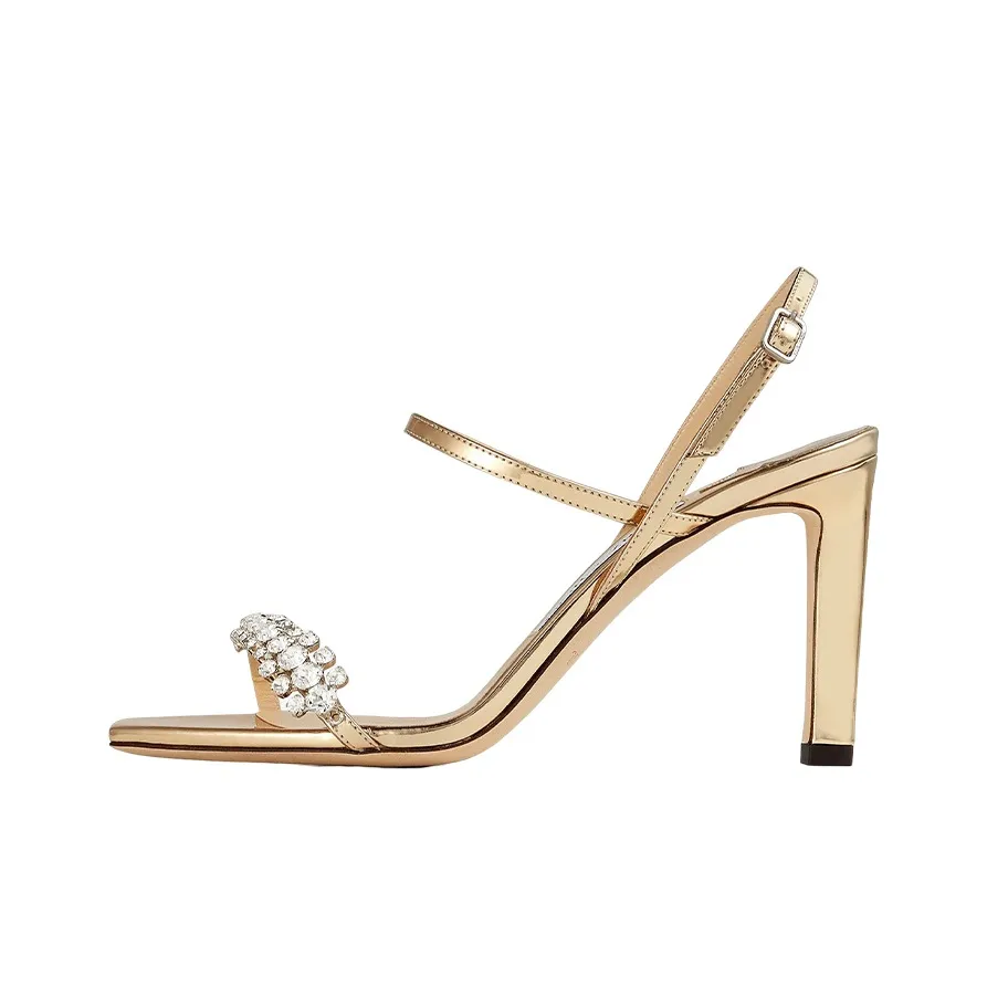 Jimmy Choo Meira 85mm Crystal-embellished Sandals