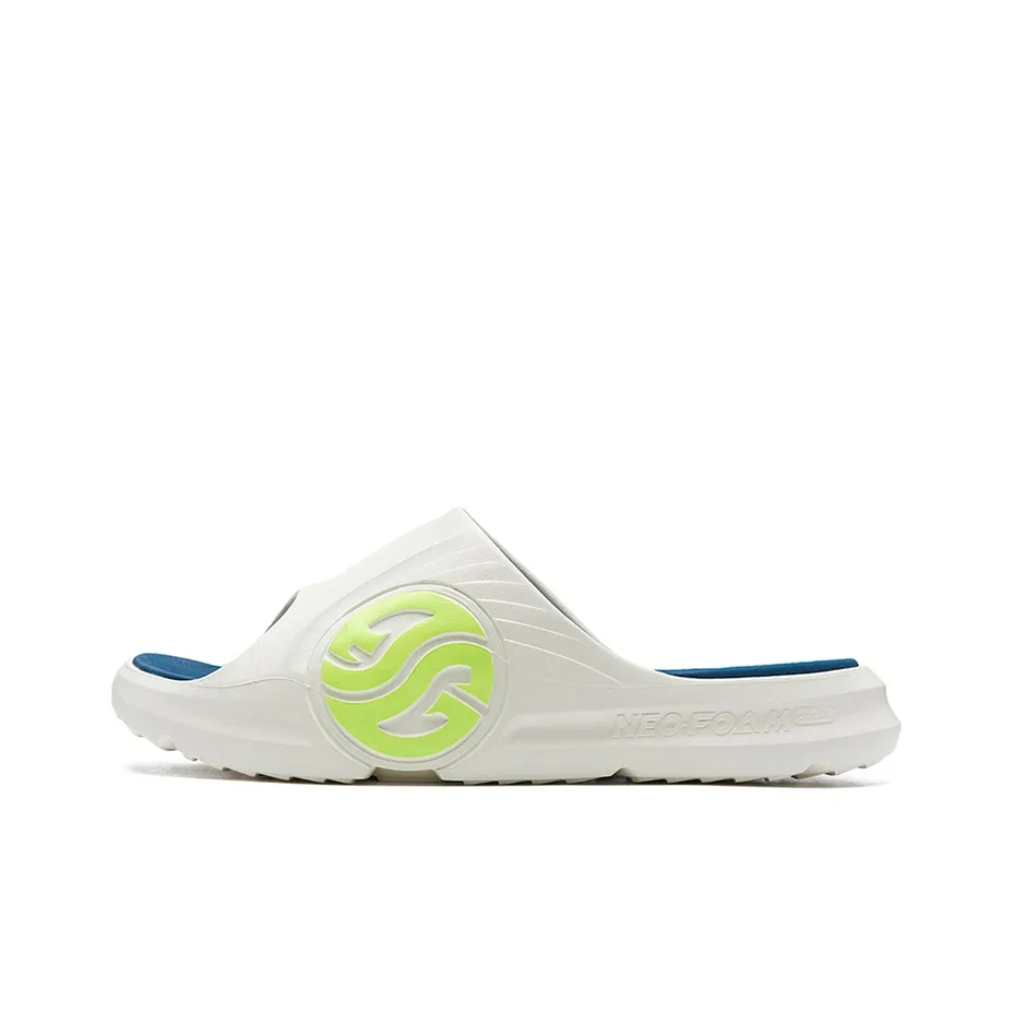 361° NFO Quiet Slide Slippers Men's Beige Cyan
