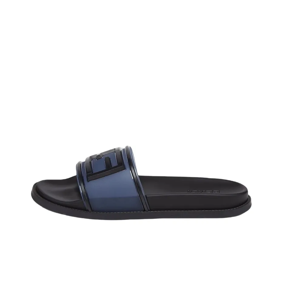 FENDI Slides 'Transparent Medieval Blue'