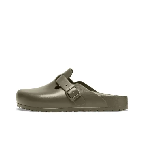 Birkenstock Boston Essentials Домашние тапочки Зеленый Унисекс