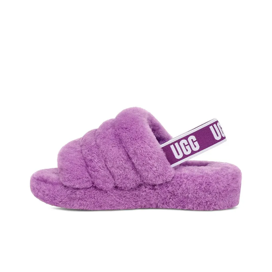 ugg favourites FLUFF YEAH Fuzzy Slippers Women's Purple