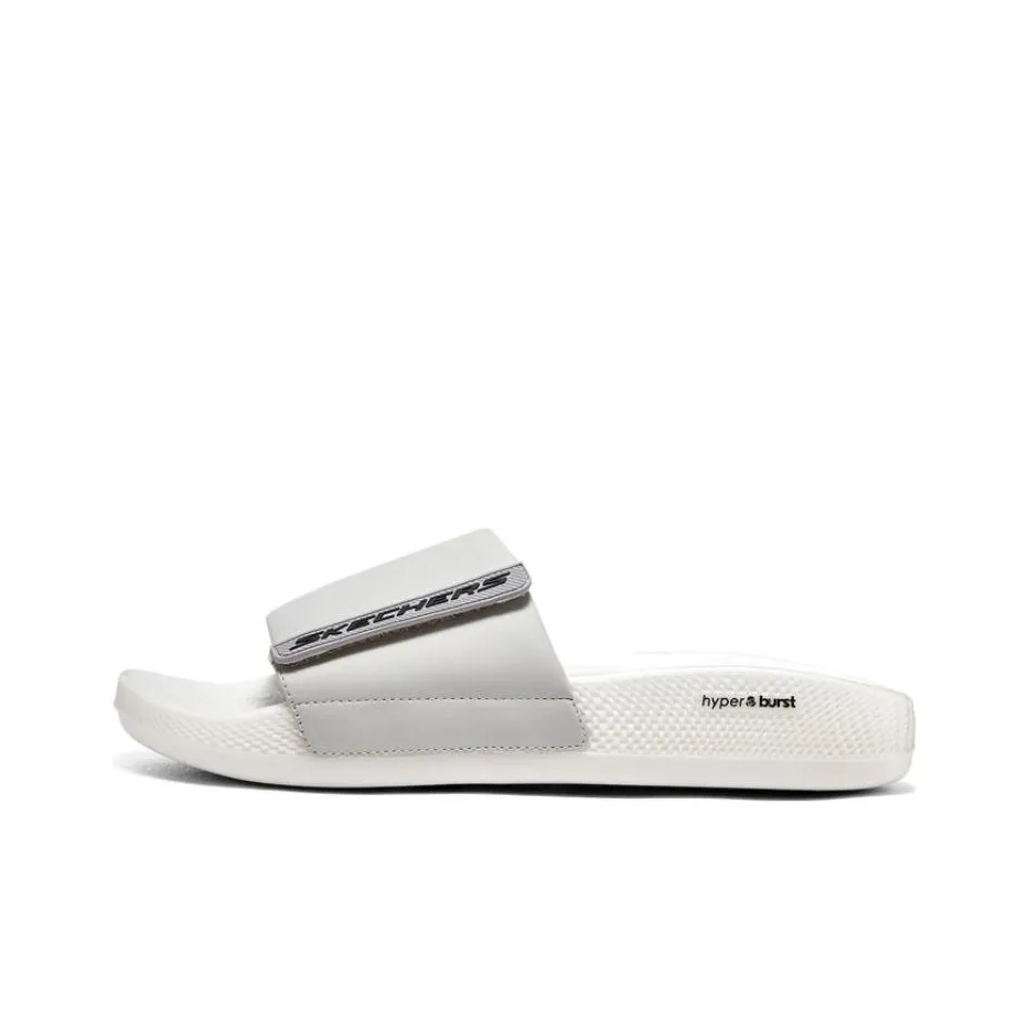 Skechers Hyper Slide Slippers Men's Gray Black