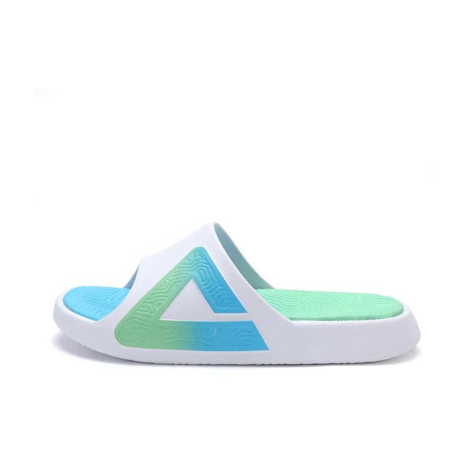PEAK Tai Ji1.0 Slide Slippers Unisex Blue Green