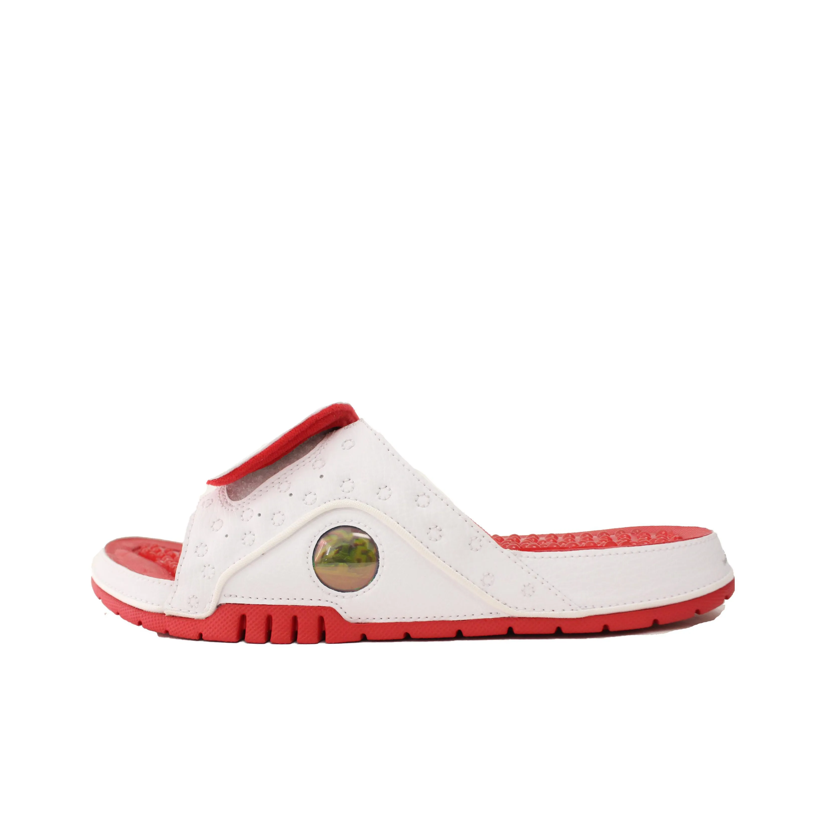 Air Jordan Hydro 13 Slide 'White Red'