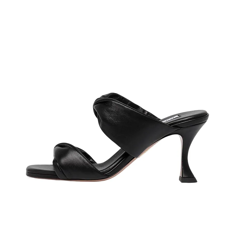 AQUAZZURA Twist 75mm Leather Mules