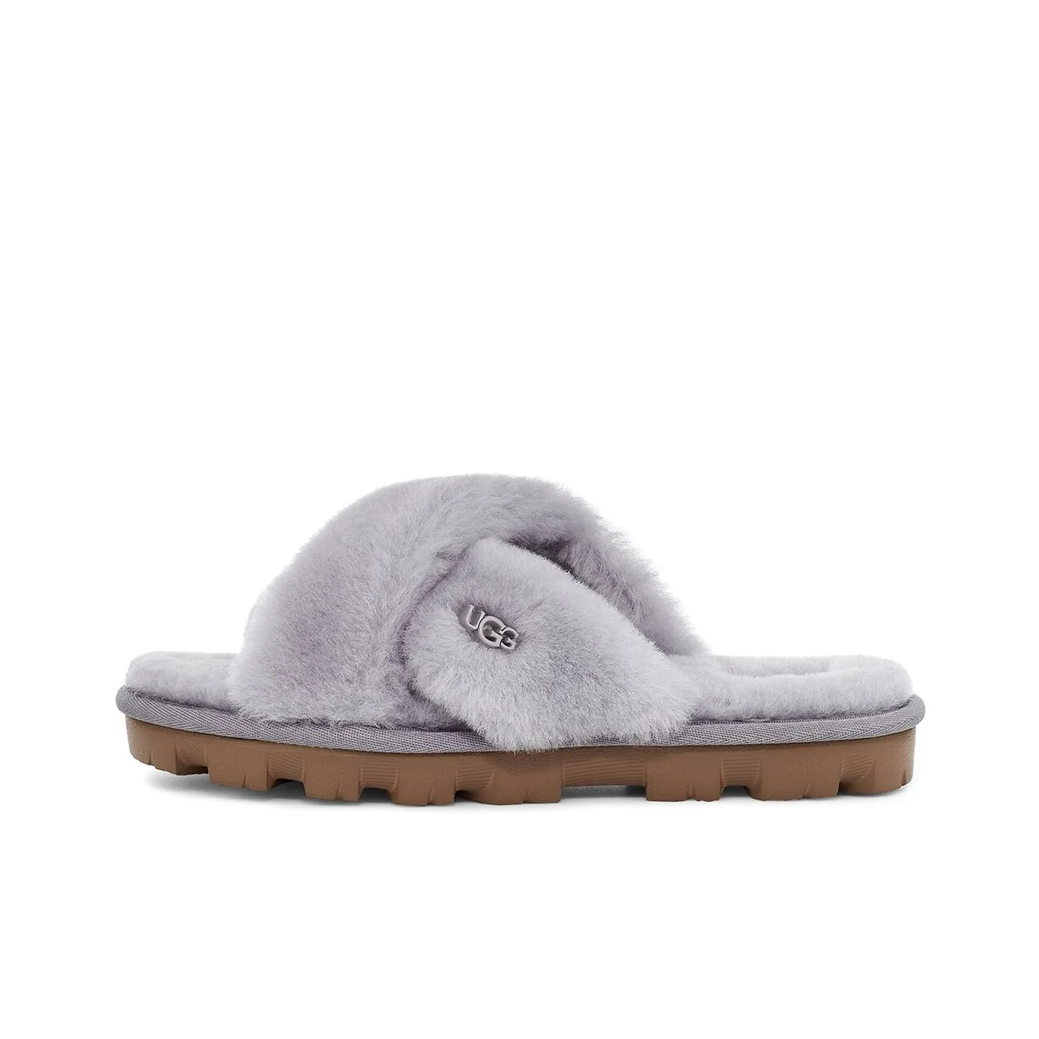 UGG Fuzzette Minimalistic Cozy Gray Purple Women's