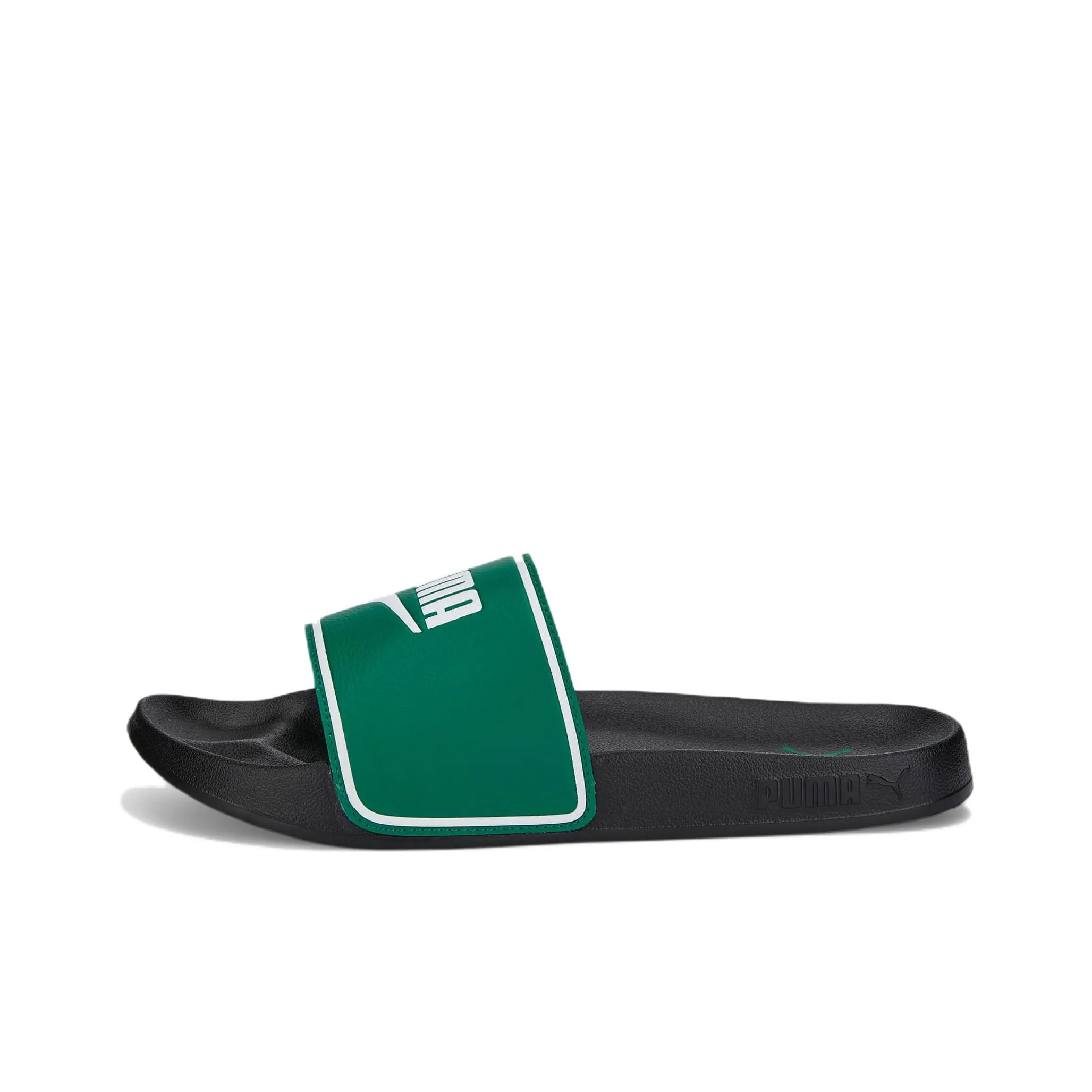 PUMA Leadcat Series Slide Slippers Men's Black/Green/White