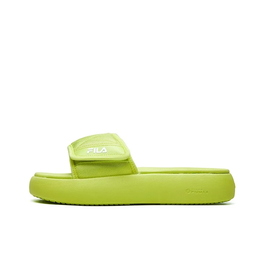 FILA FUSION Slide 'Volt Green' Women's
