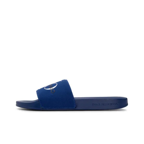 CKJ CALVIN KLEIN JEANS Слипоны C7I Винил Синий Мужские