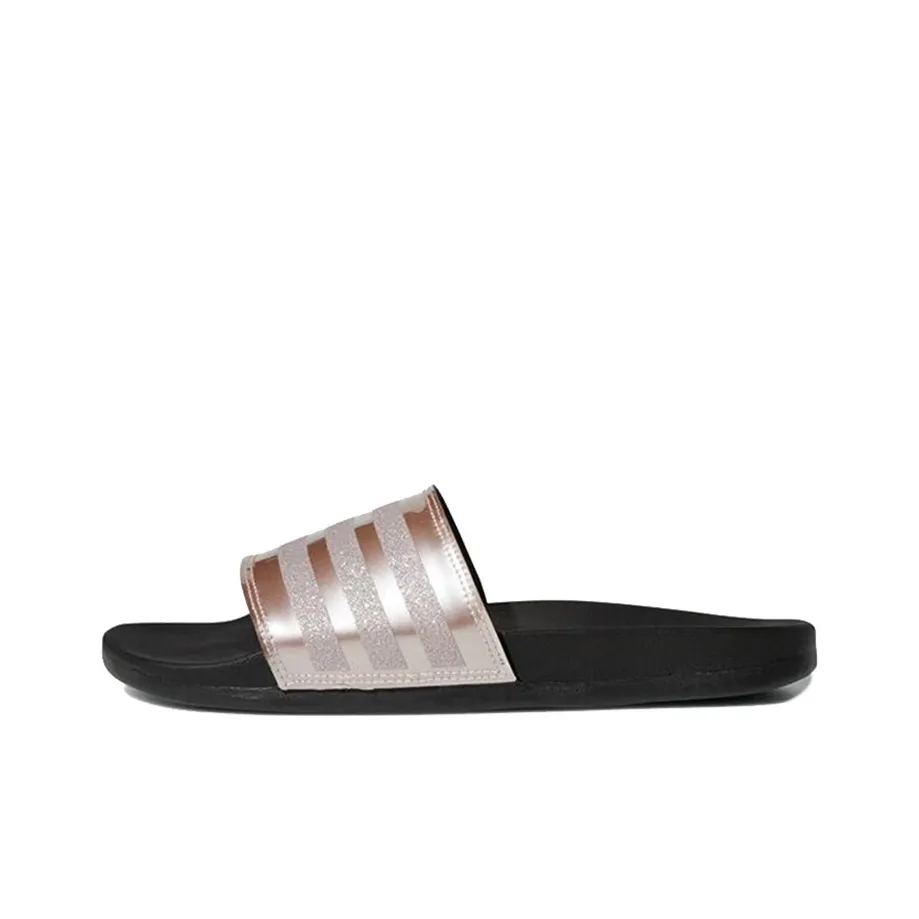 Adidas Neo Adilette CloudFoam Plus Explorer Slides 'Grey' Women's