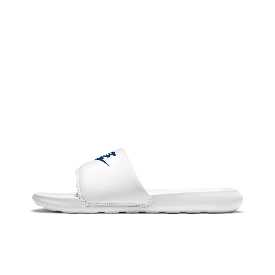 Nike VICTORI ONE SLIDE Тапочки Мужские Белые Синие