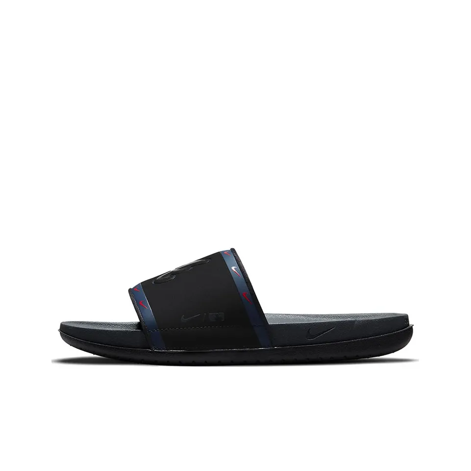 Nike Mlb X OffCourt Slide 'Atlanta Braves'