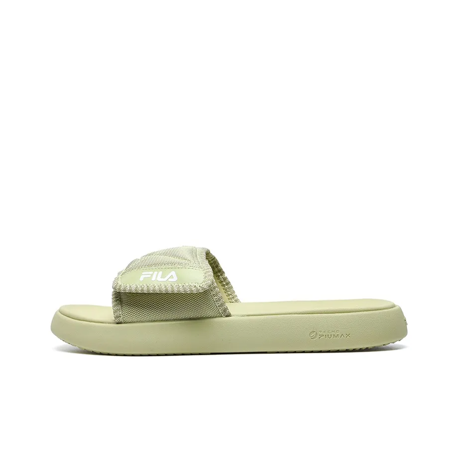 FILA FUSION DONUT DX Rubber Sole Slide Slippers Men's Green