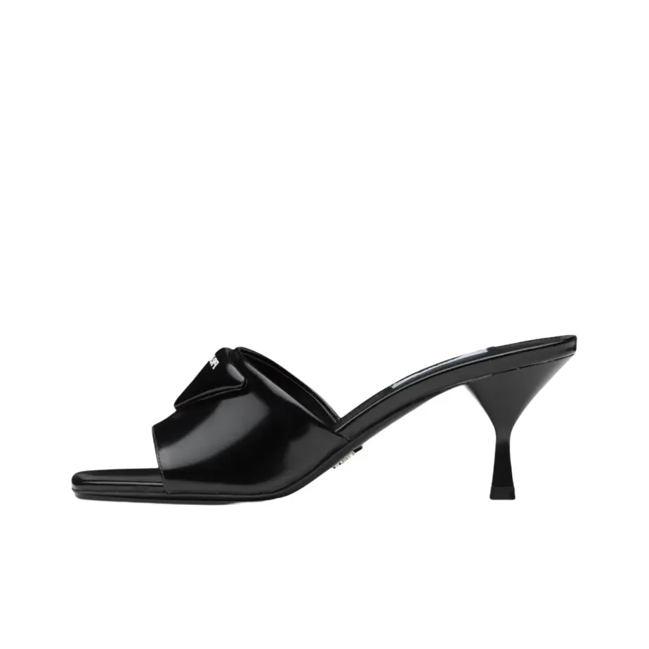 PRADA Slide Slippers Women's Black