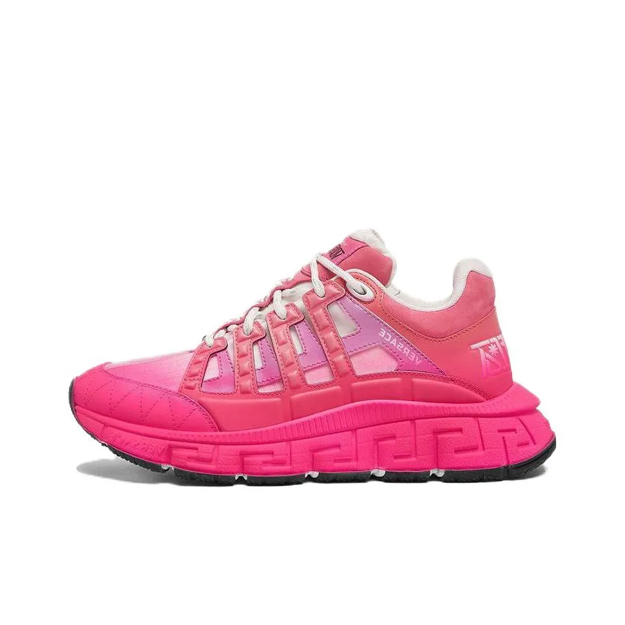 VERSACE Trigreca Leather Sneakers