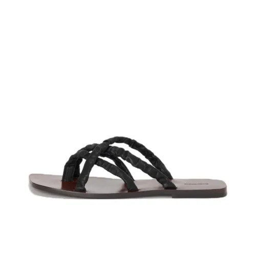 Hender Scheme Шлепанцы Черный/коричневый Мужские
