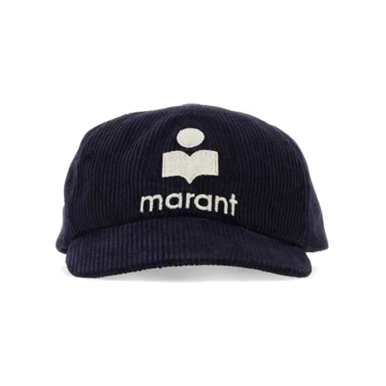 ISABEL MARANT Logo Embroidered Corduroy Baseball Cap