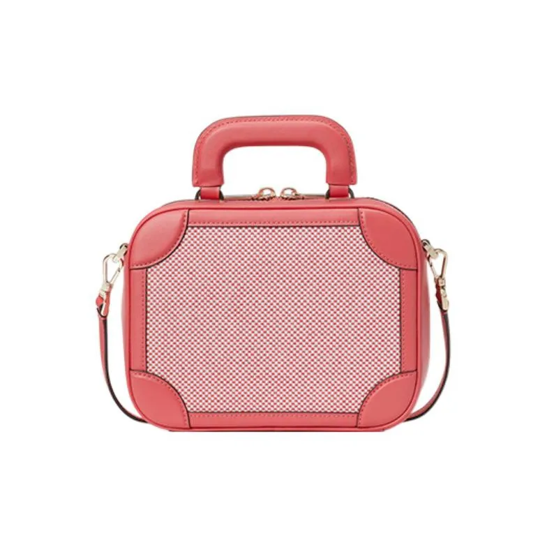 Kate Spade Cow Leather Shoulder Bag, Crossbody Bag Regular Women
s Pink