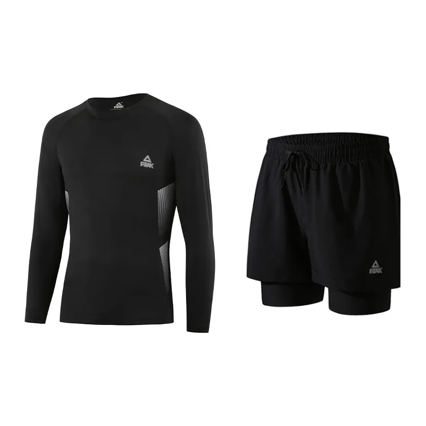 PEAK Swimming Sets Polyester Swimming Pool Men's Black