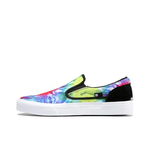 DC Shoes Кеды Low Топ Красный Зеленый Унисекс