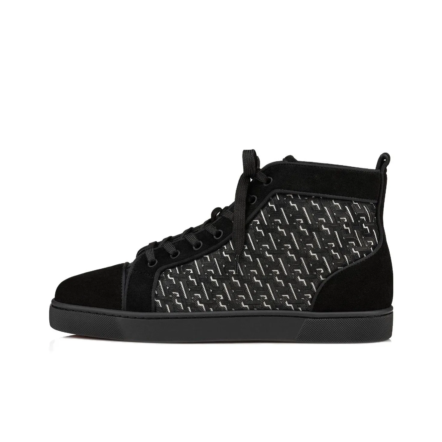 CL LUBOTING Louis High Top Skateboard Shoes Men's Black