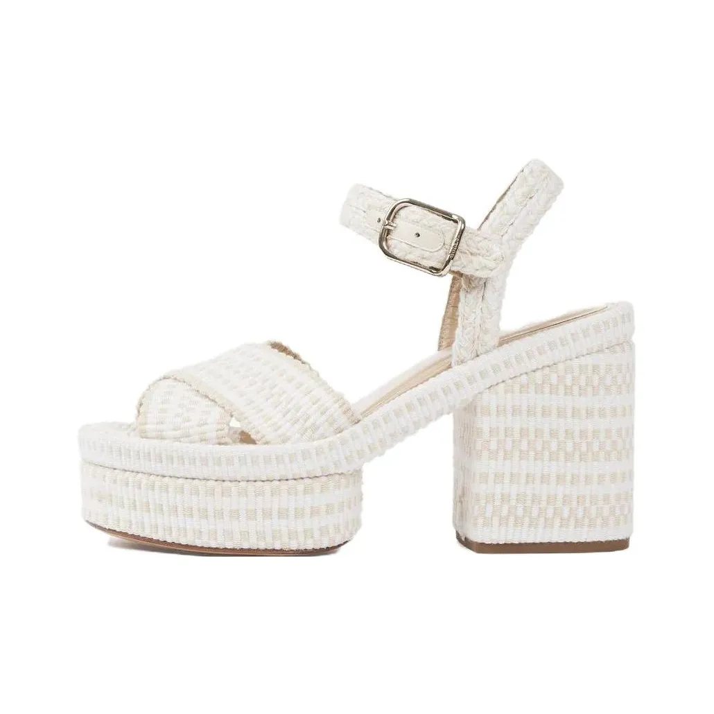Chloe Odina One Strap Sandals Women's White