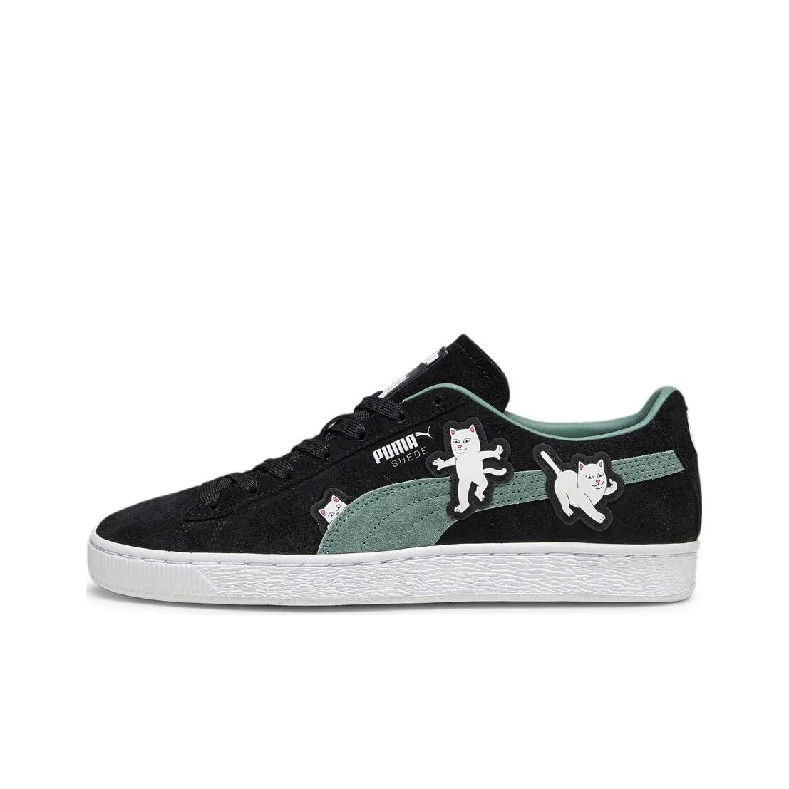 RIPNDIP X Puma Suede "Lord Nermal" Black Eucalyptus